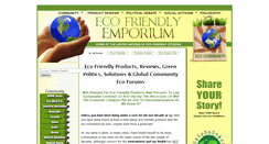 Desktop Screenshot of eco-friendly-emporium.com